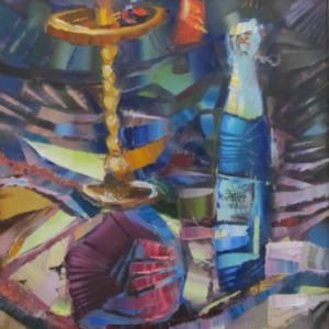 Still life with hookah